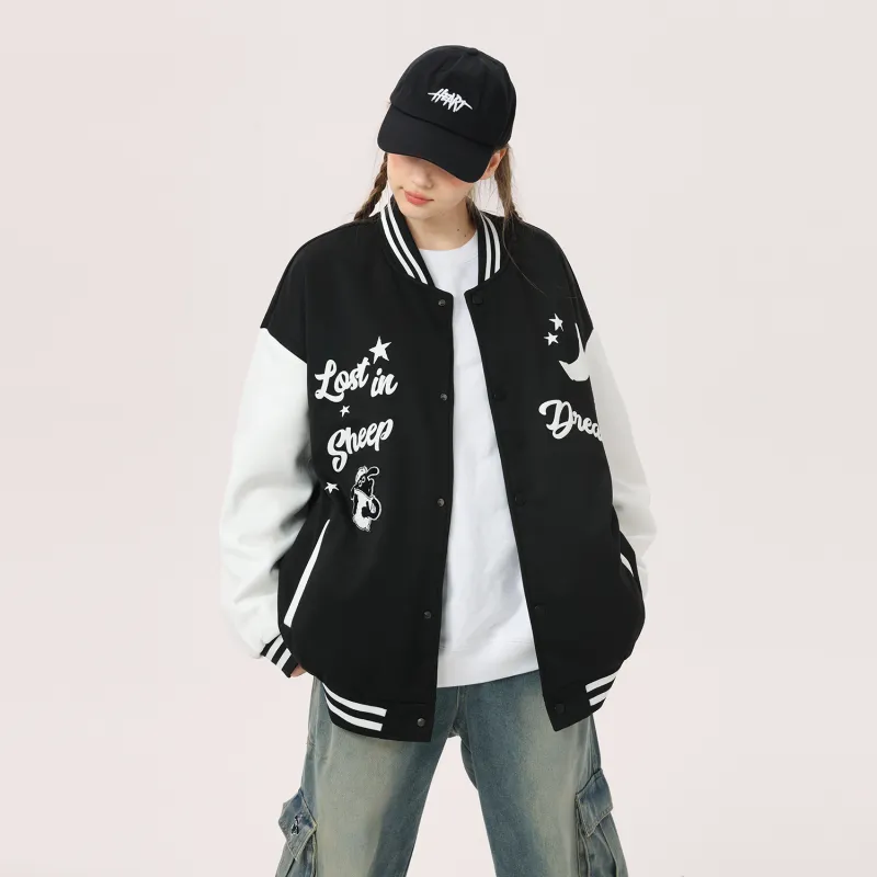 SHAUN THE SHEEP Baseball Jacket Unisex-2