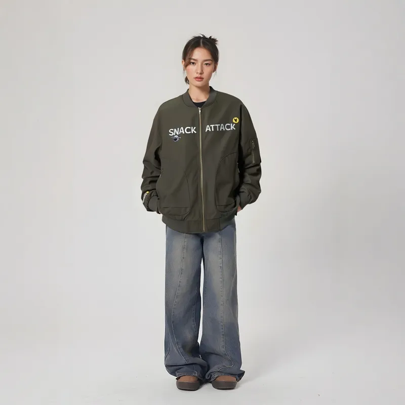 SHAUN THE SHEEP Baseball Jacket Unisex-5