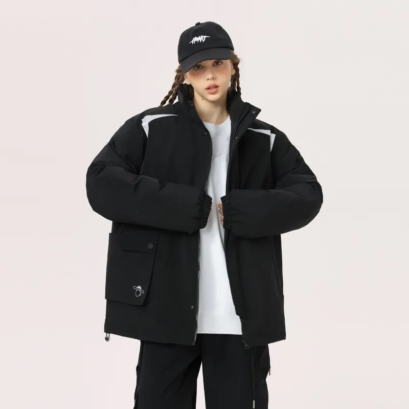 SHAUN THE SHEEP Down Jacket Unisex Black-5