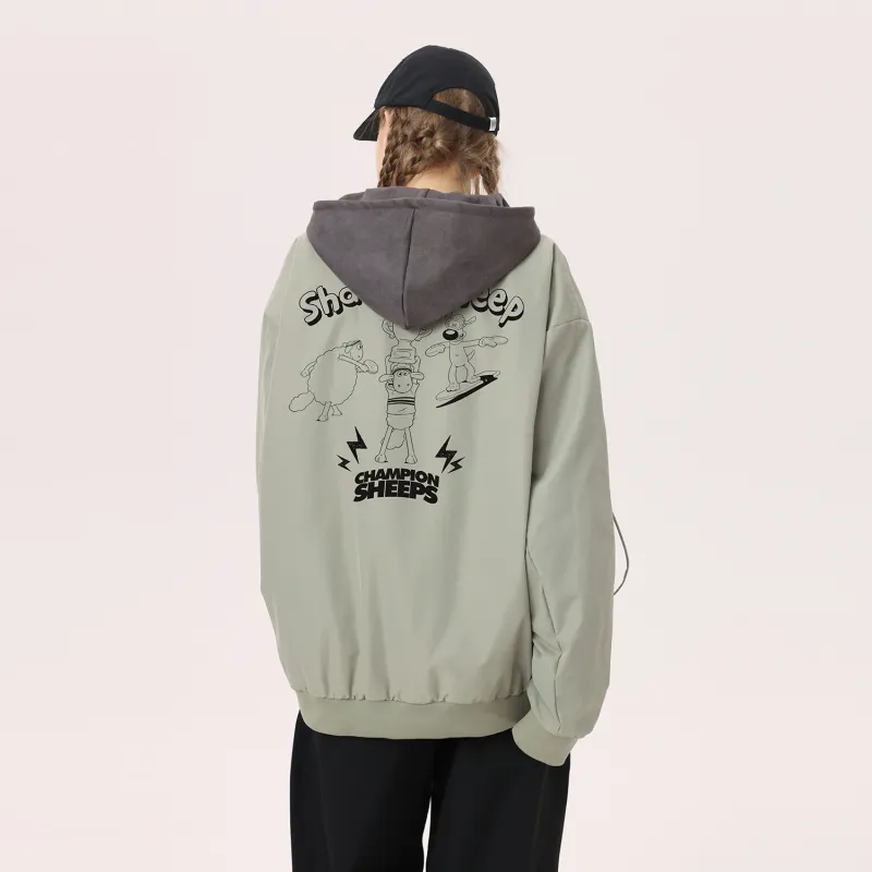 SHAUN THE SHEEP Baseball Jacket Unisex-8