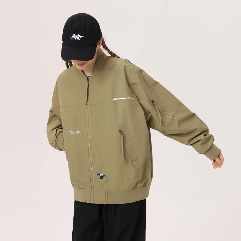 SHAUN THE SHEEP Baseball Jacket Unisex-19