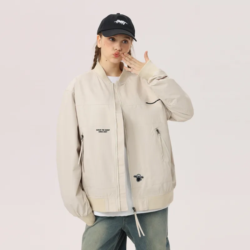 SHAUN THE SHEEP Baseball Jacket Unisex-13