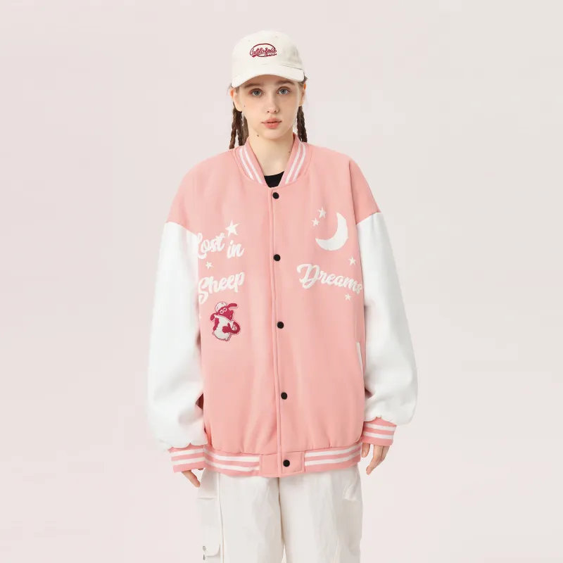 SHAUN THE SHEEP Baseball Jacket Unisex-10