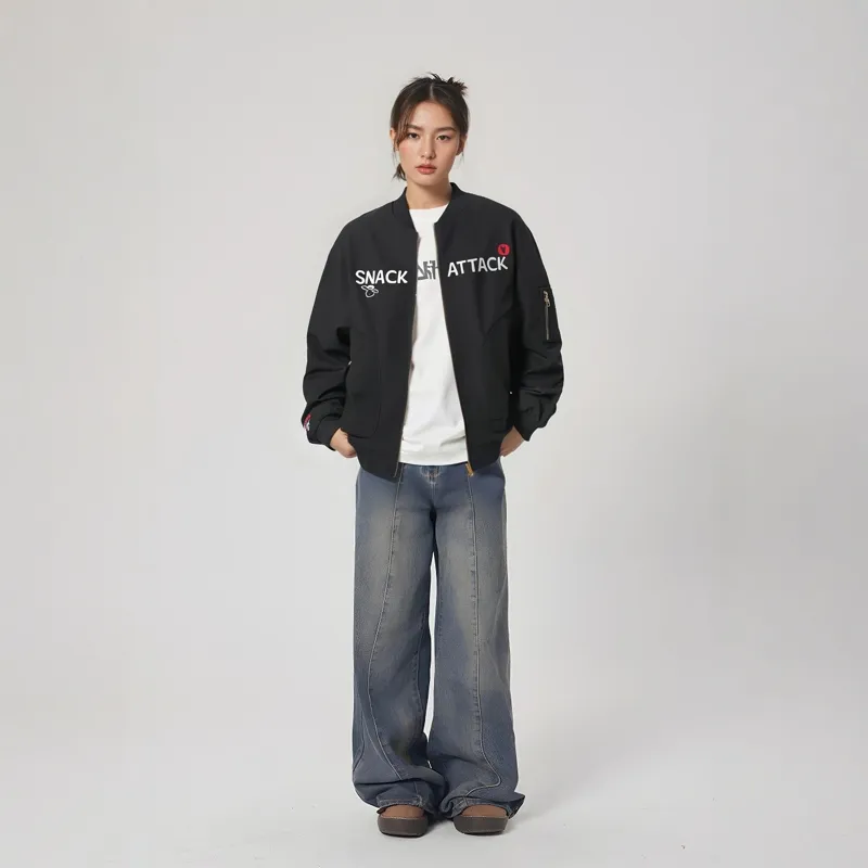 SHAUN THE SHEEP Baseball Jacket Unisex-2