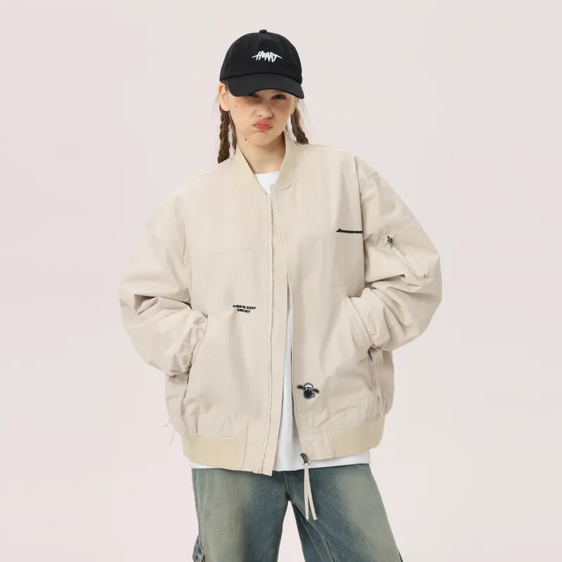 SHAUN THE SHEEP Baseball Jacket Unisex-12