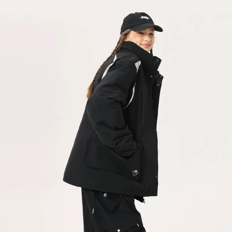 SHAUN THE SHEEP Down Jacket Unisex Black-4