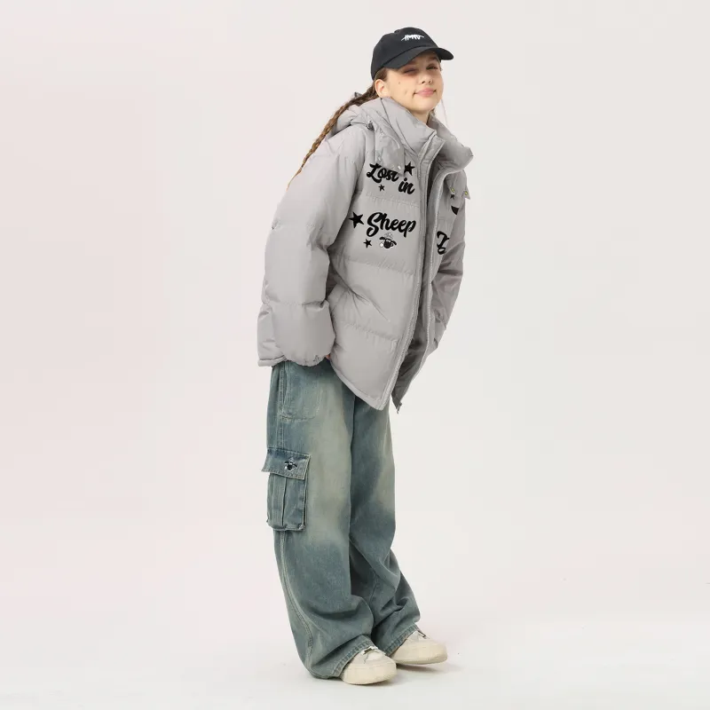 SHAUN THE SHEEP Down Jacket Unisex-11
