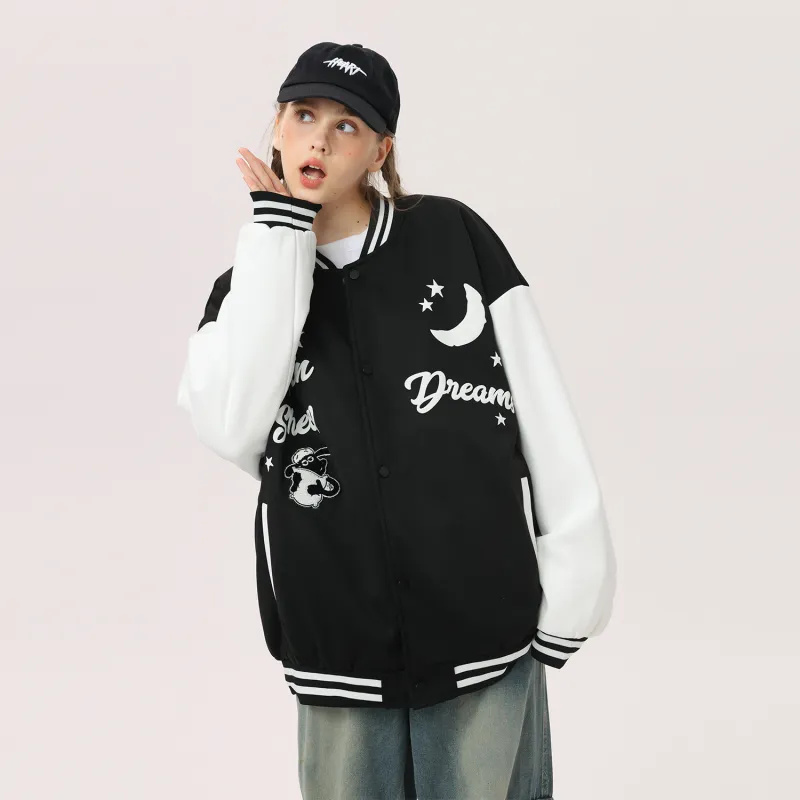 SHAUN THE SHEEP Baseball Jacket Unisex-3