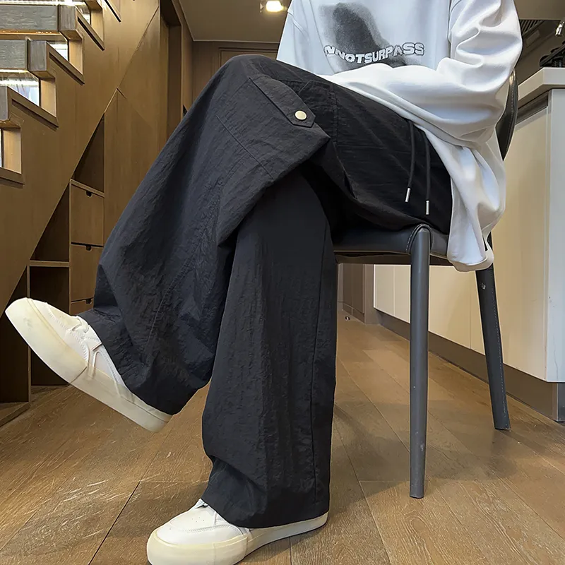 MIIRACER Casual Pants Unisex Scarlet-5
