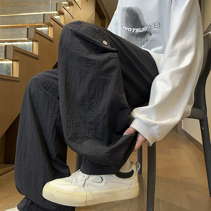 MIIRACER Casual Pants Unisex Scarlet-4