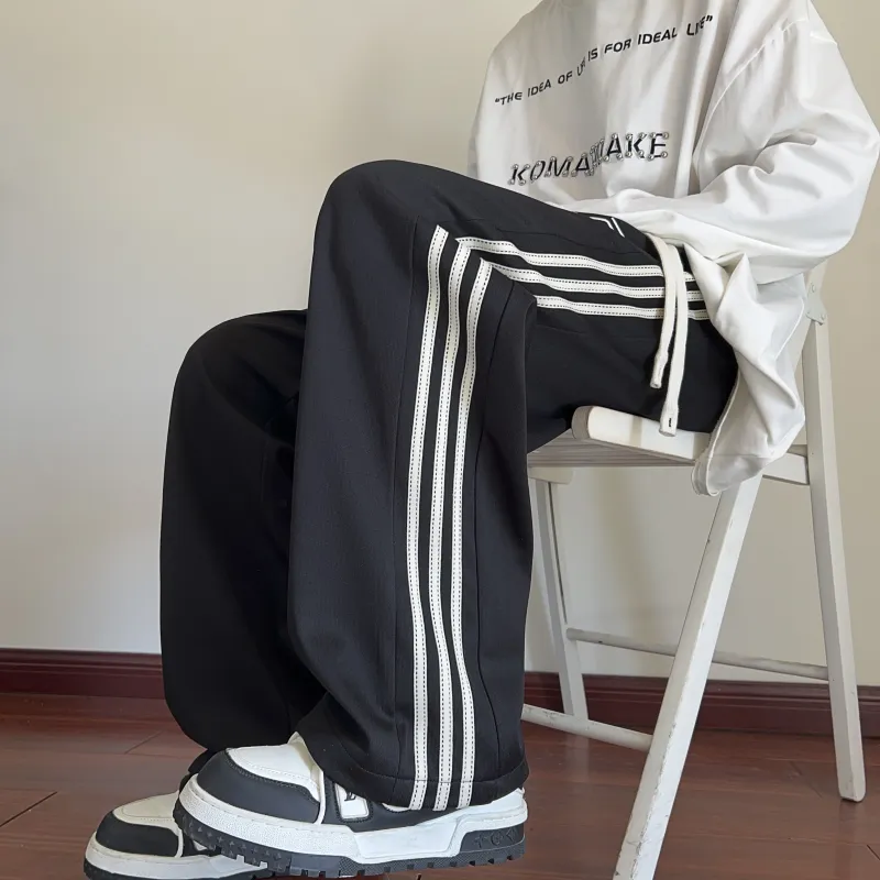MIIRACER Casual Pants Unisex Earth Yellow-9
