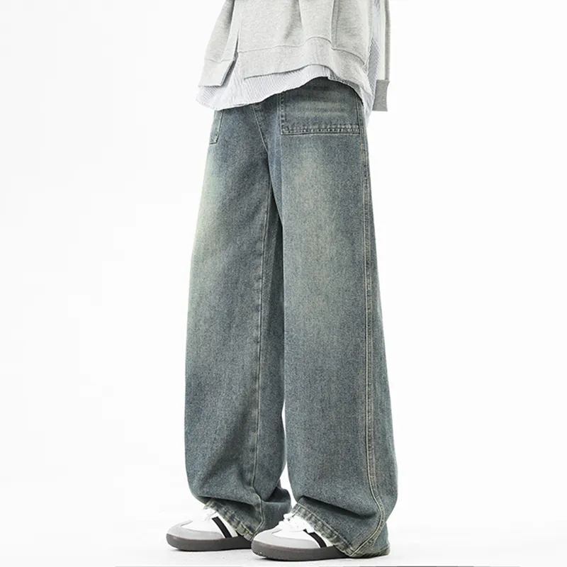 MIIRACER Jeans Unisex Washed Purple-7
