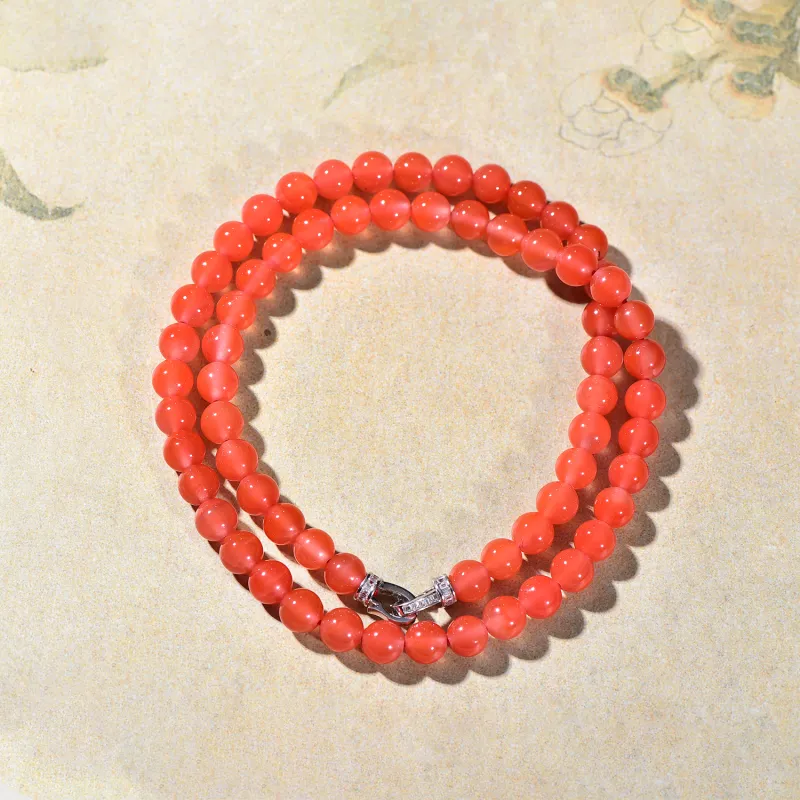 BYI Dream Southern Red Agate Necklaces Unisex-2