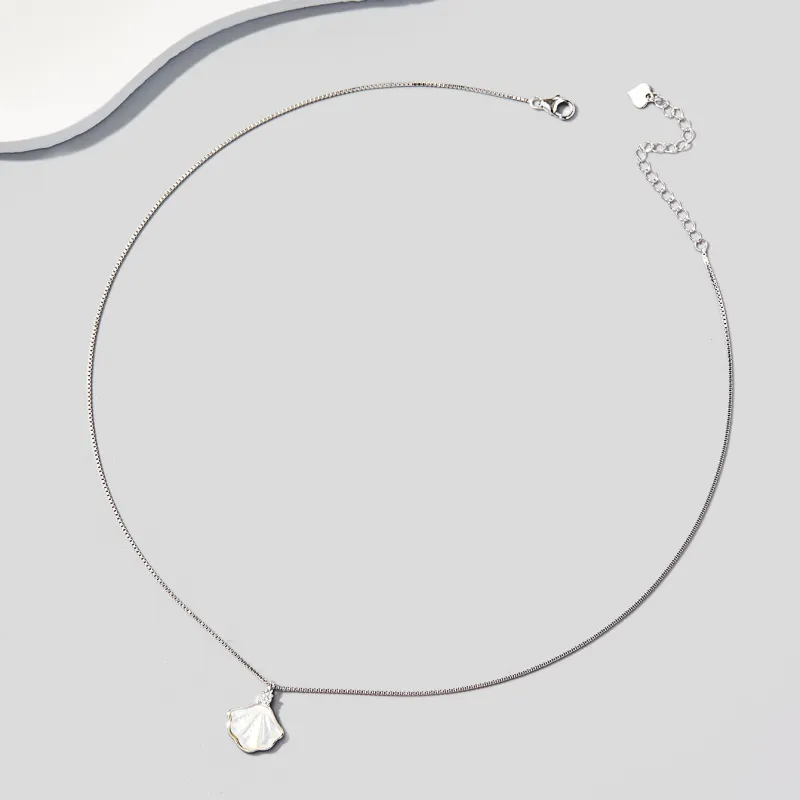 BYI Dream S925 Silver With Mother Of Pearl Necklaces Women's-3
