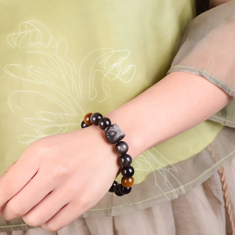 BYI Dream Obsidian Bracelets Unisex-2