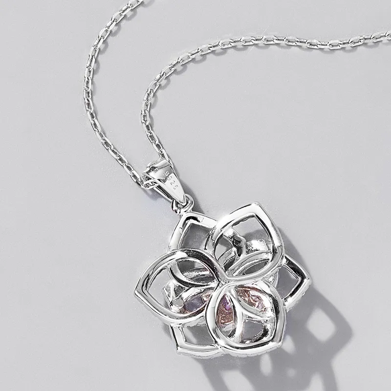 BYI Dream S925 Silver With Gemstone Necklaces Women's-3