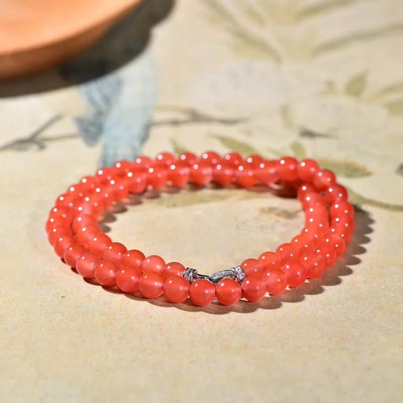 BYI Dream Southern Red Agate Necklaces Unisex-3