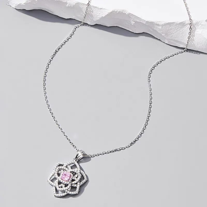 BYI Dream S925 Silver With Gemstone Necklaces Women's-1