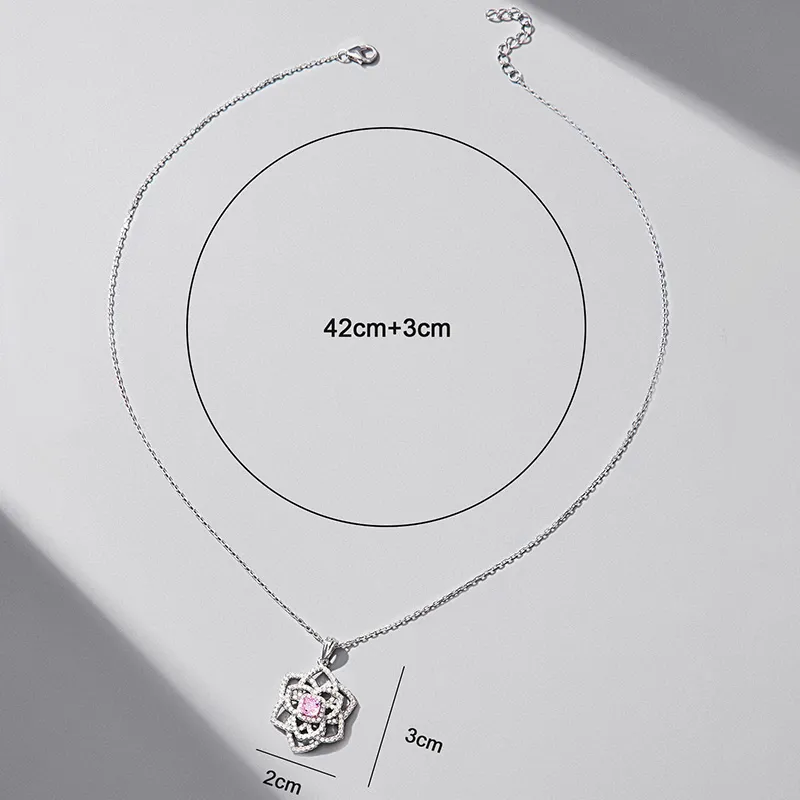 BYI Dream S925 Silver With Gemstone Necklaces Women's-9