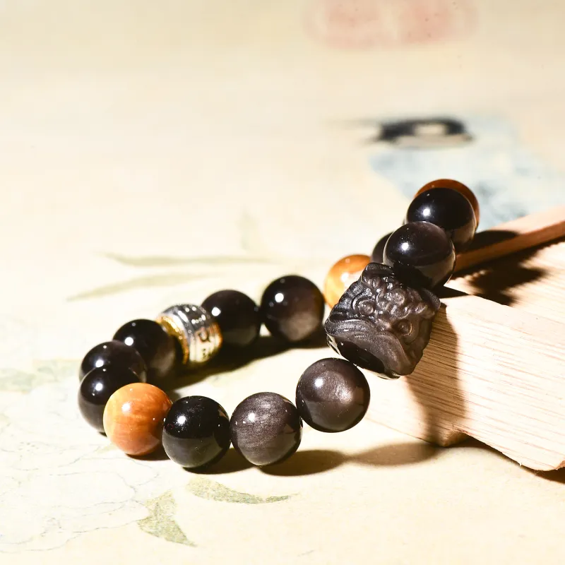 BYI Dream Obsidian Bracelets Unisex-5