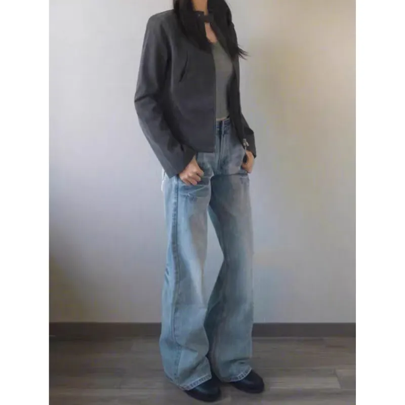REXSHION Jeans Unisex Blue-1