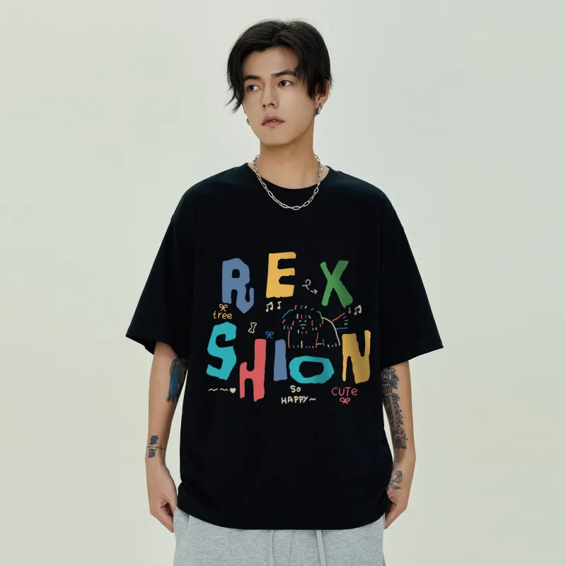 REXSHION T Shirts Unisex-3