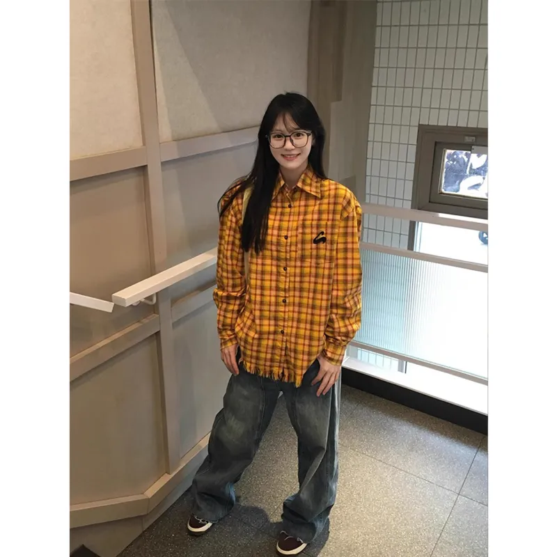 REXSHION Shirts Unisex Yellow-2