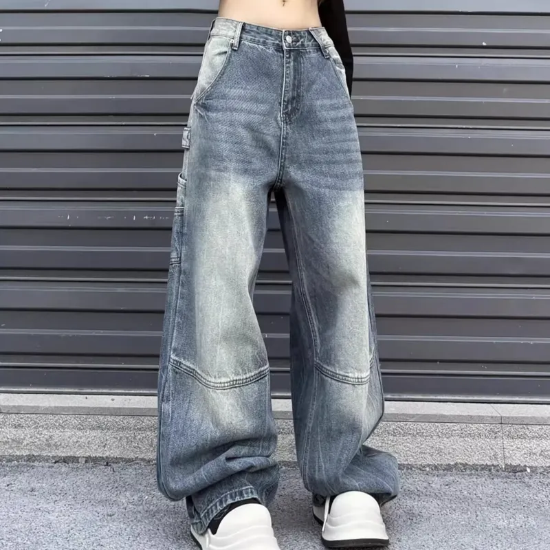 REXSHION Jeans Unisex Blue-1