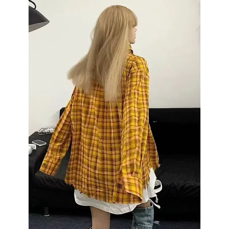 REXSHION Shirts Unisex Yellow-4
