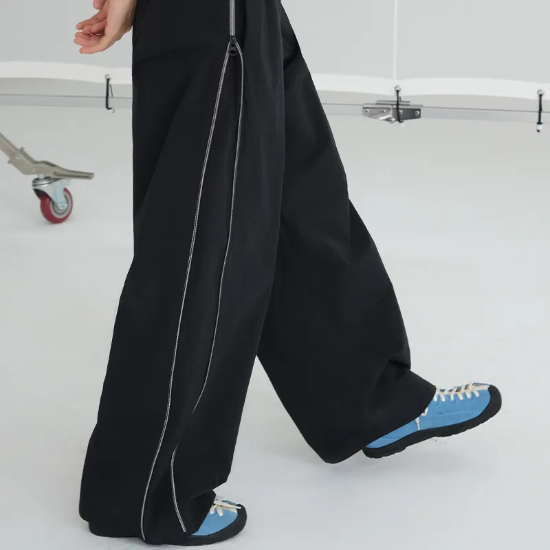 QISENYAR Casual Pants Women's Black-5