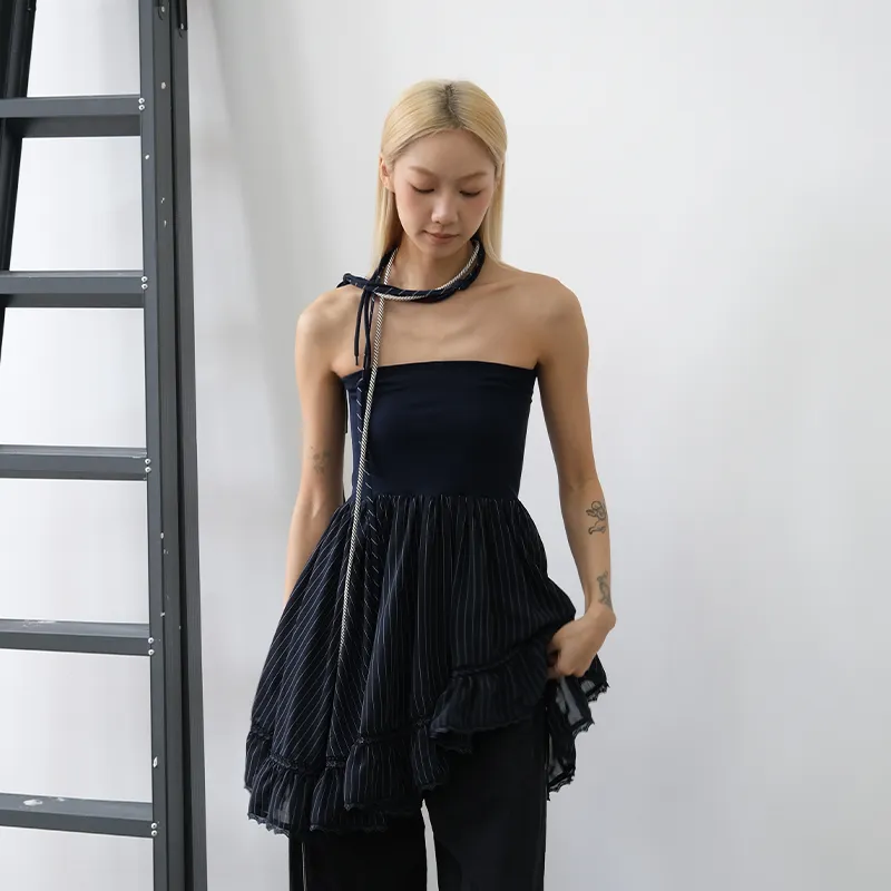 QISENYAR Sleeveless Dress Women's-2