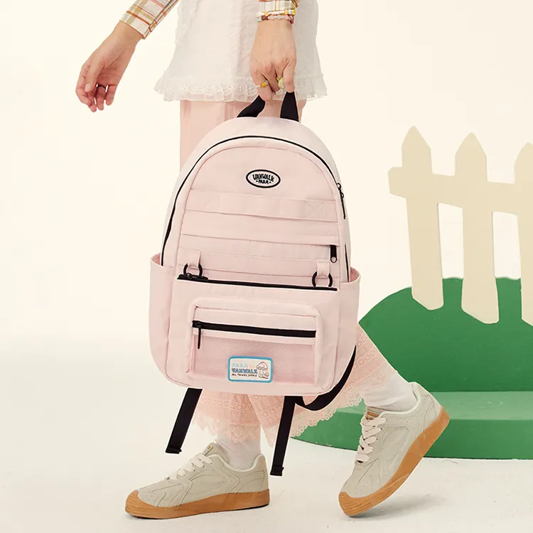 VANWALK Polyester Backpack Large Size Unisex Multicolor-3