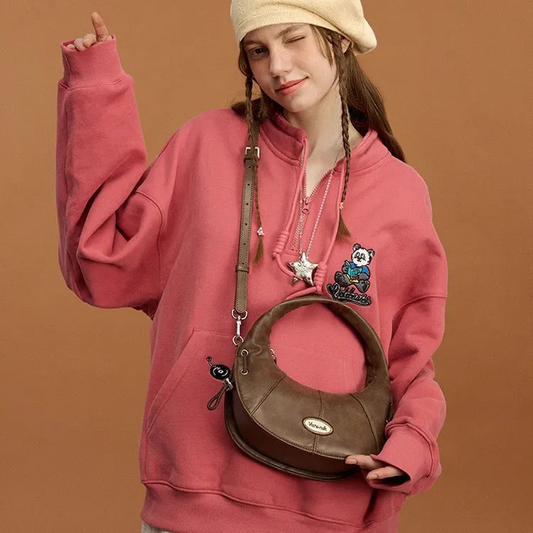 VANWALK PU Crossbody Handbags Regular Women's Multicolor-7