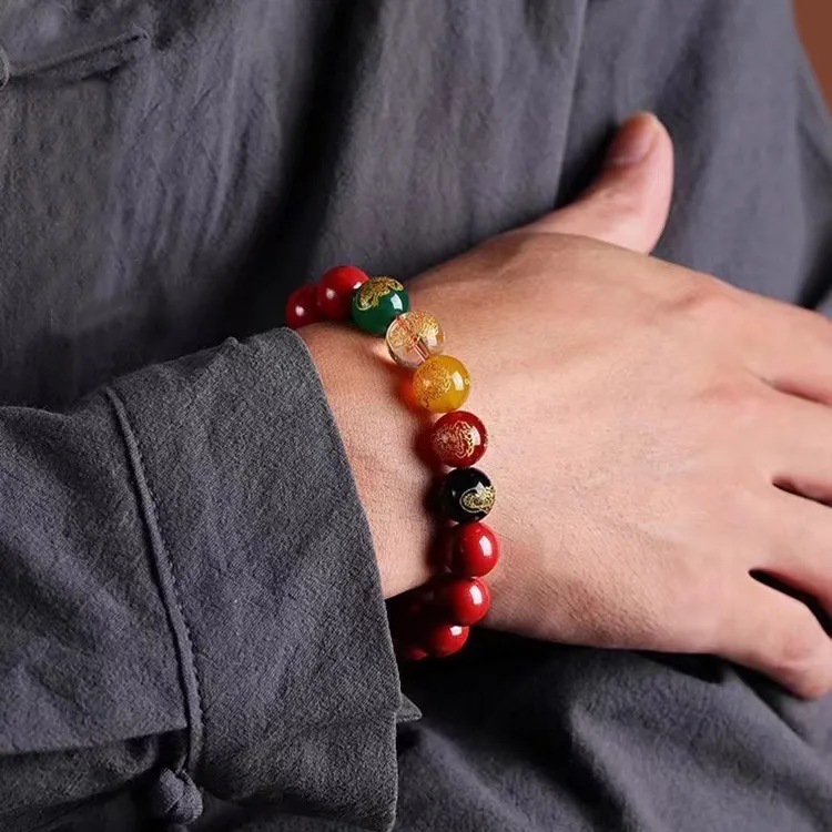 LUXLINE Cinnabar Bracelets Unisex-9