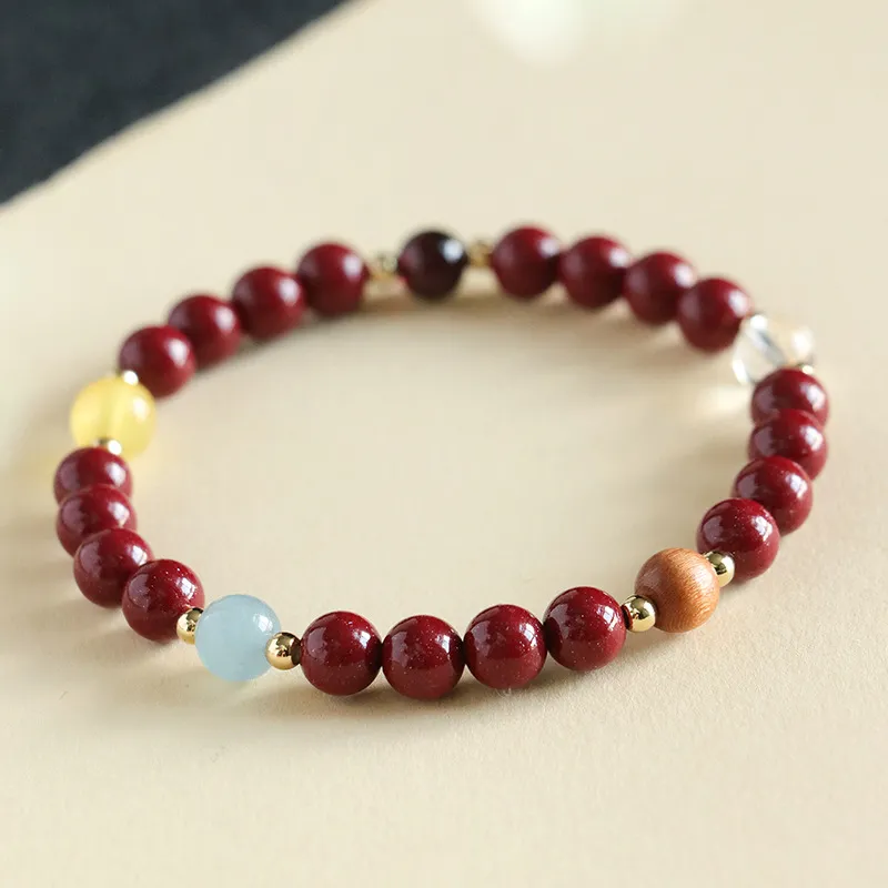 LUXLINE Cinnabar Bracelets Unisex-2