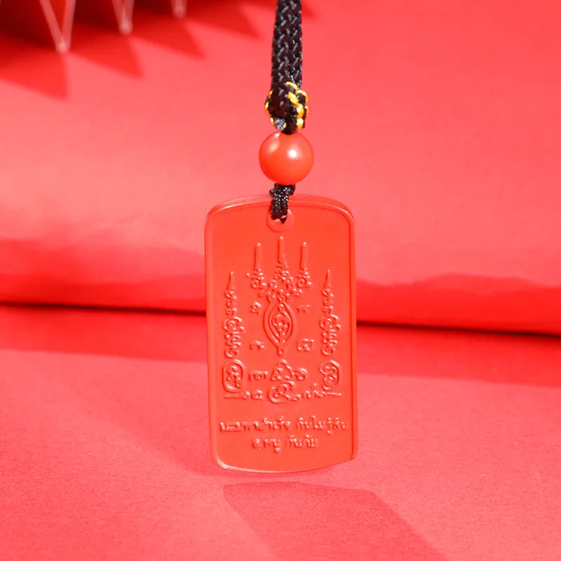 LUXLINE Cinnabar Necklaces Unisex-4