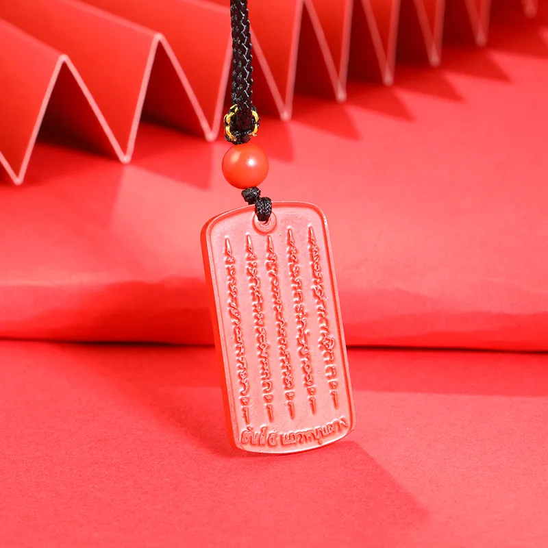 LUXLINE Cinnabar Necklaces Unisex-3