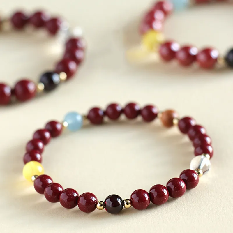 LUXLINE Cinnabar Bracelets Unisex-1