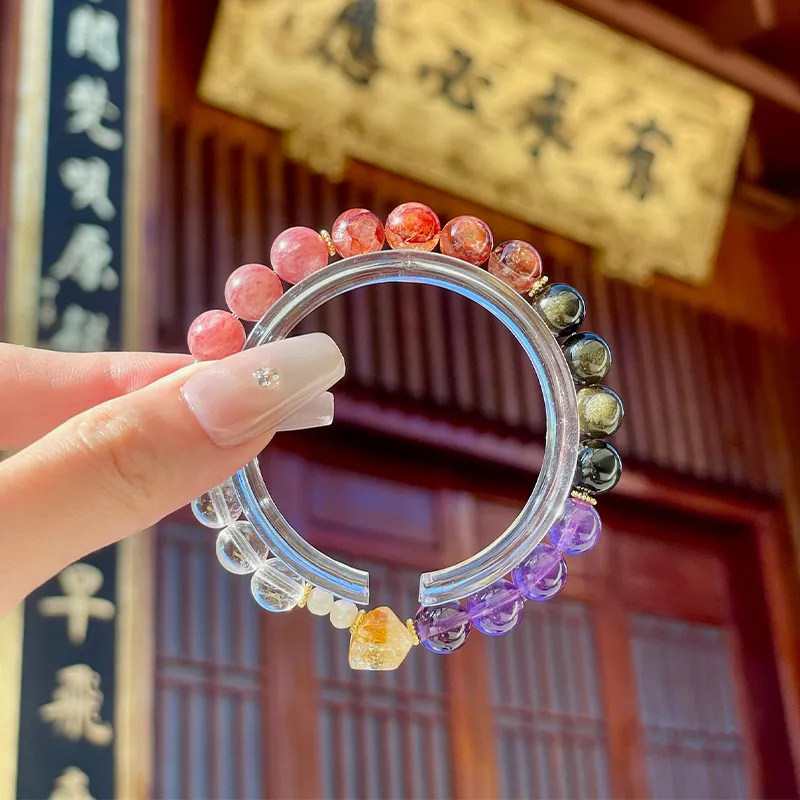 LUXLINE Crystal Bracelets Women's-4