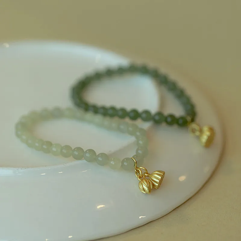 LUXLINE Bracelets Green Jade Women's-3