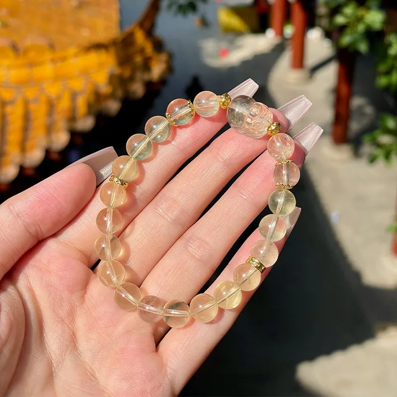 LUXLINE Natural Citrine Bracelets Women's-5