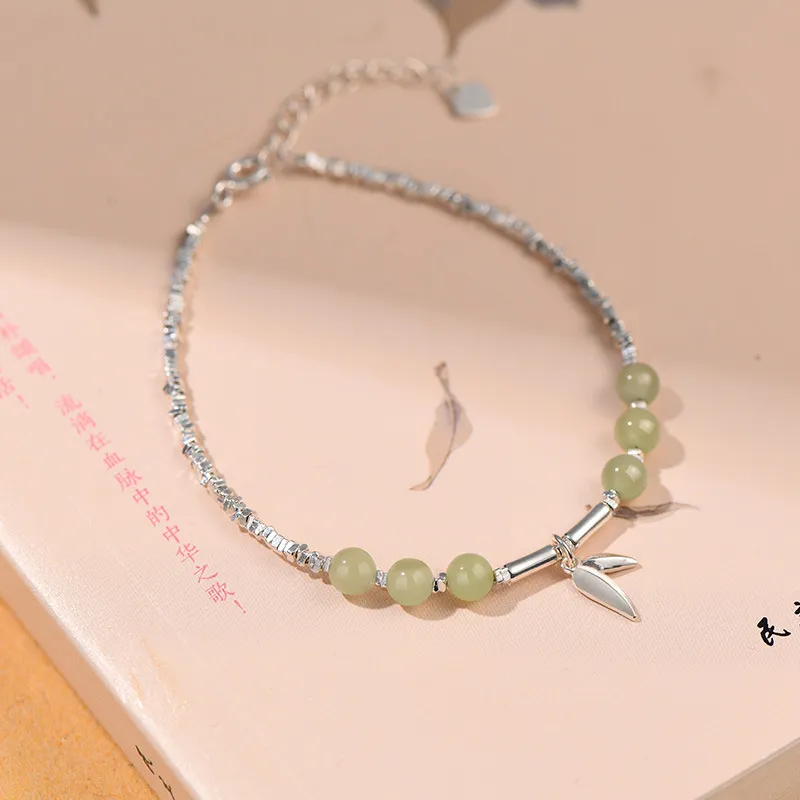 LUXLINE Bracelets Green Jade Women's-3