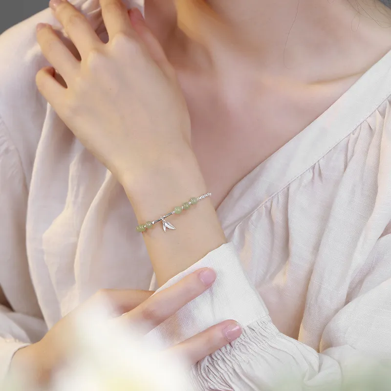 LUXLINE Bracelets Green Jade Women's-1