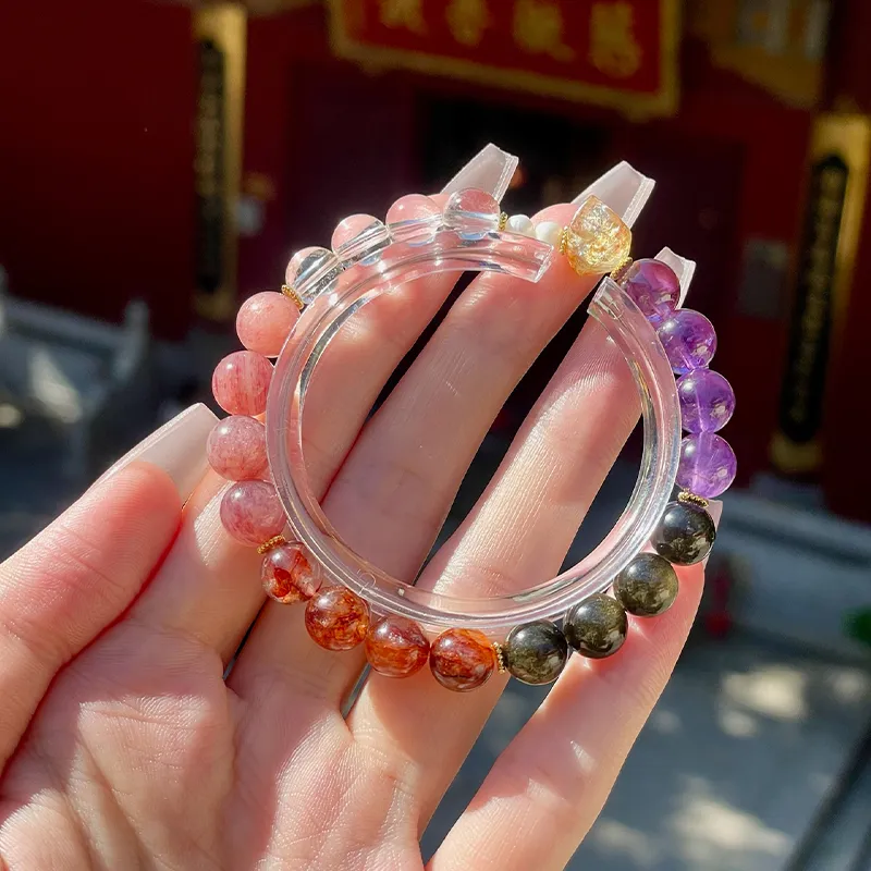 LUXLINE Crystal Bracelets Women's-3