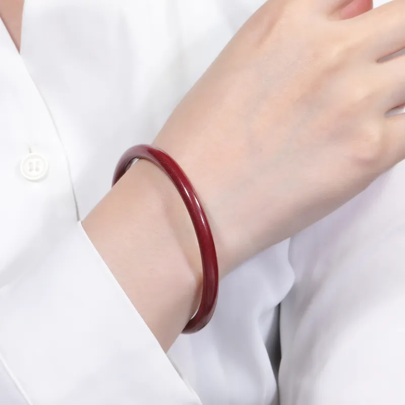 LUXLINE Reconstructed Cinnabar Bangles Women's-1