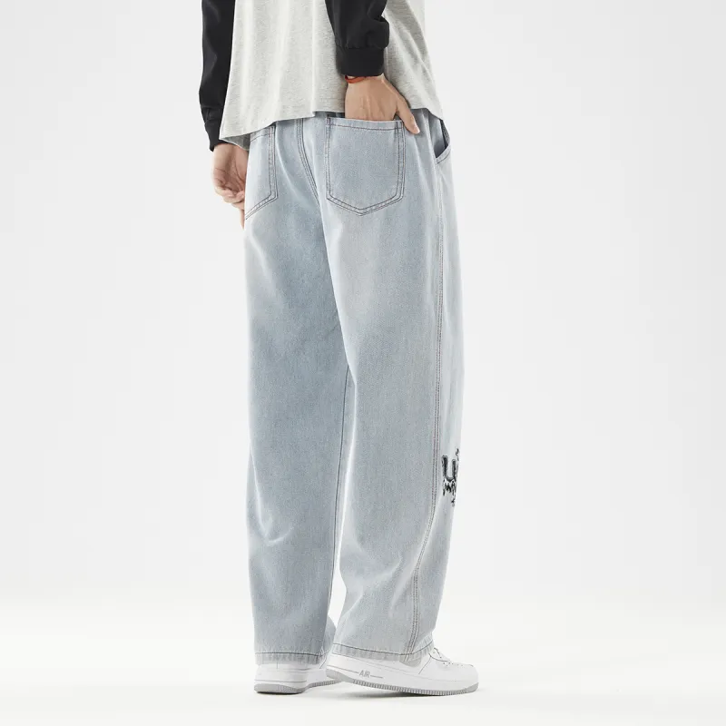 UGTG Flame Stars Unisex Jeans-20