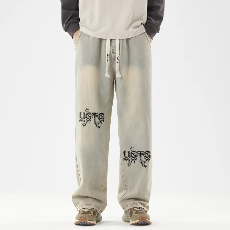 UGTG Flame Stars Unisex Jeans-2