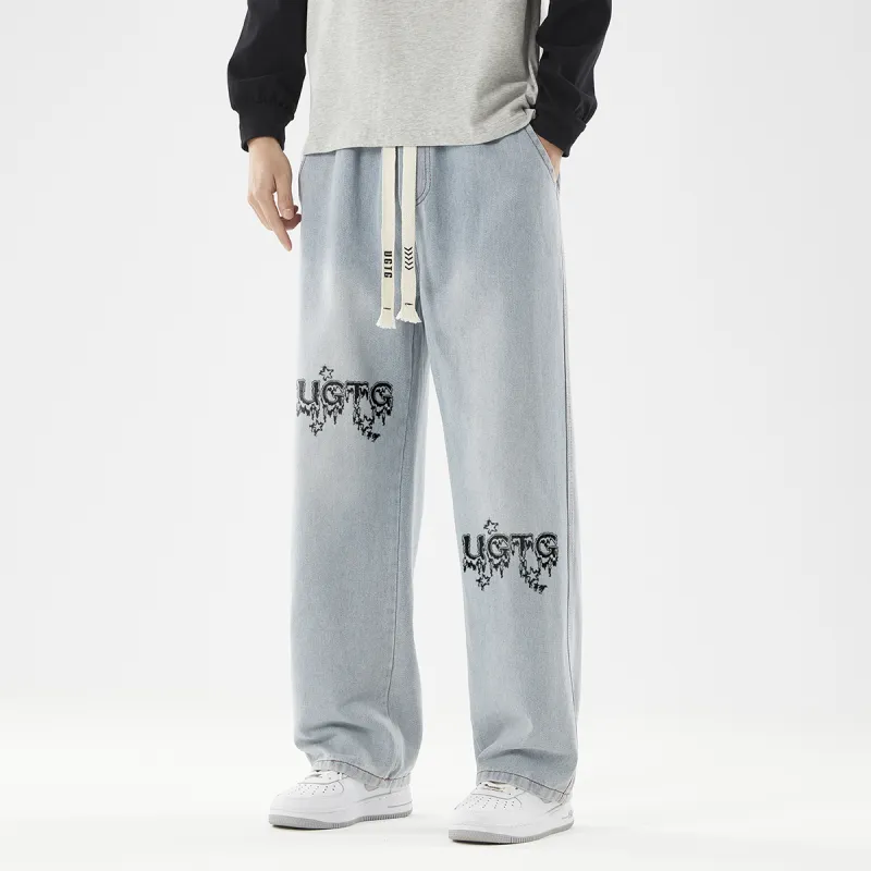 UGTG Flame Stars Unisex Jeans-18