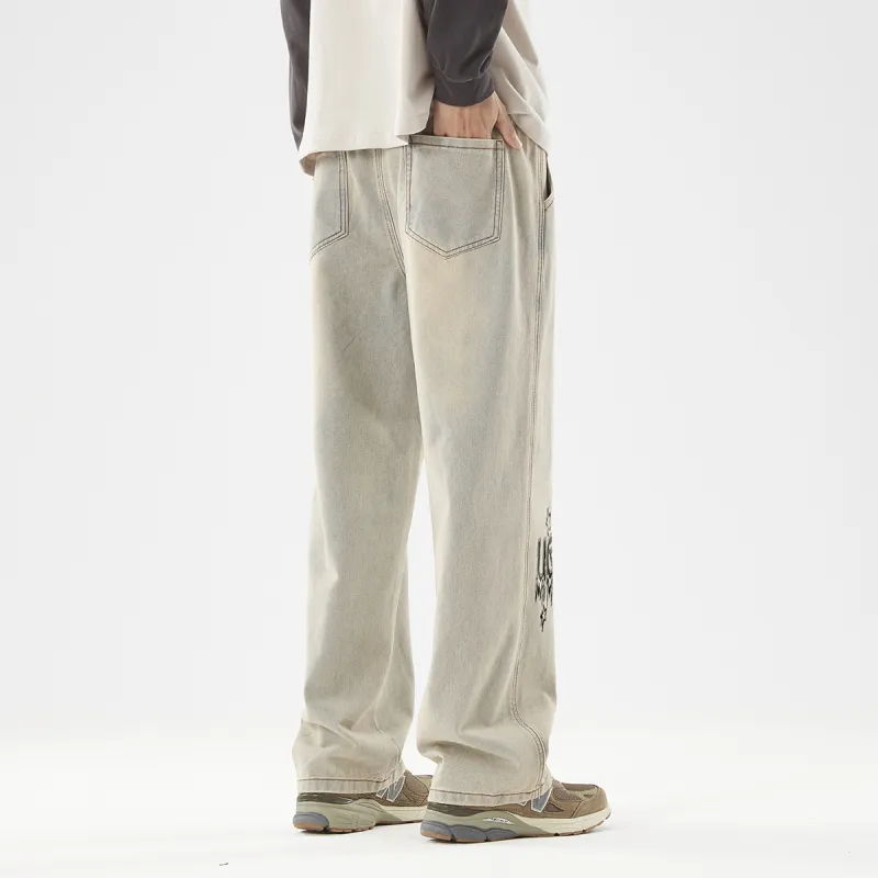 UGTG Flame Stars Unisex Jeans-4