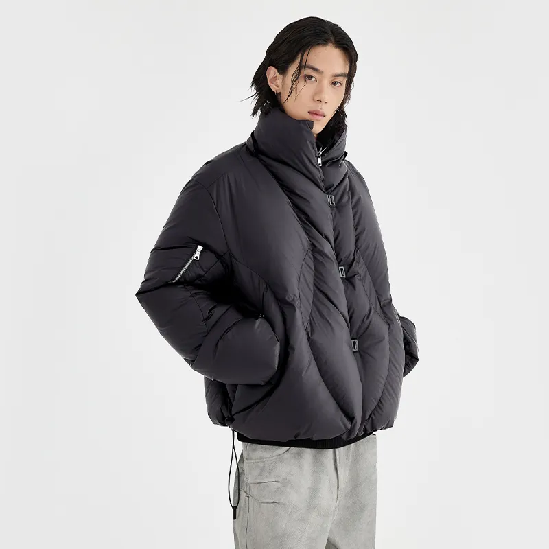 BENMYSHOWER Down Jacket Unisex Black-5